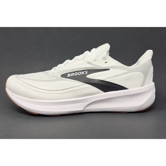 Brooks Revel 9 Men\'s Running Shoes White Grey Black 110499 1D 135 Size 10.5 main image 10